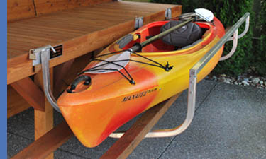 Dock Side Cradle - The easy way to get in and out of your kayak!